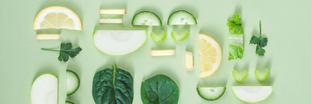 sliced fruit and vegetables